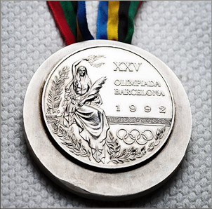 המדליה האולימפית הראשונה לישראל. כסף, ברצלונה 1992